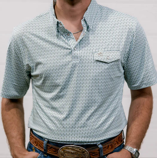 HERITAGE PERFORMANCE GREEN POLO