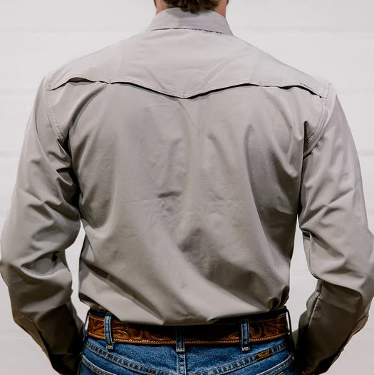 THE WEATHERED STEEL LONG SLEEVE SHIRT