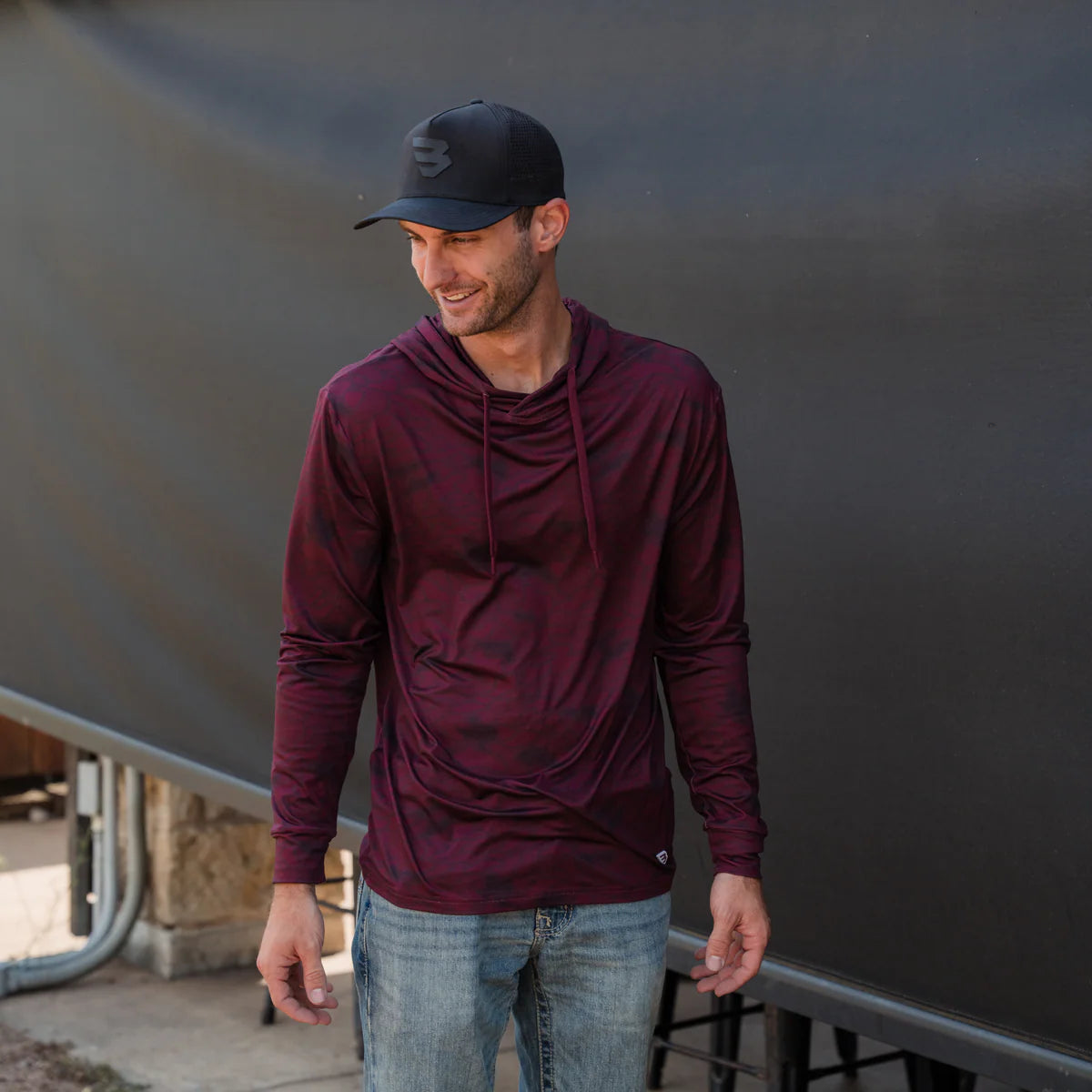 PERFORMANCE HOODIE MIDLAND CAMO