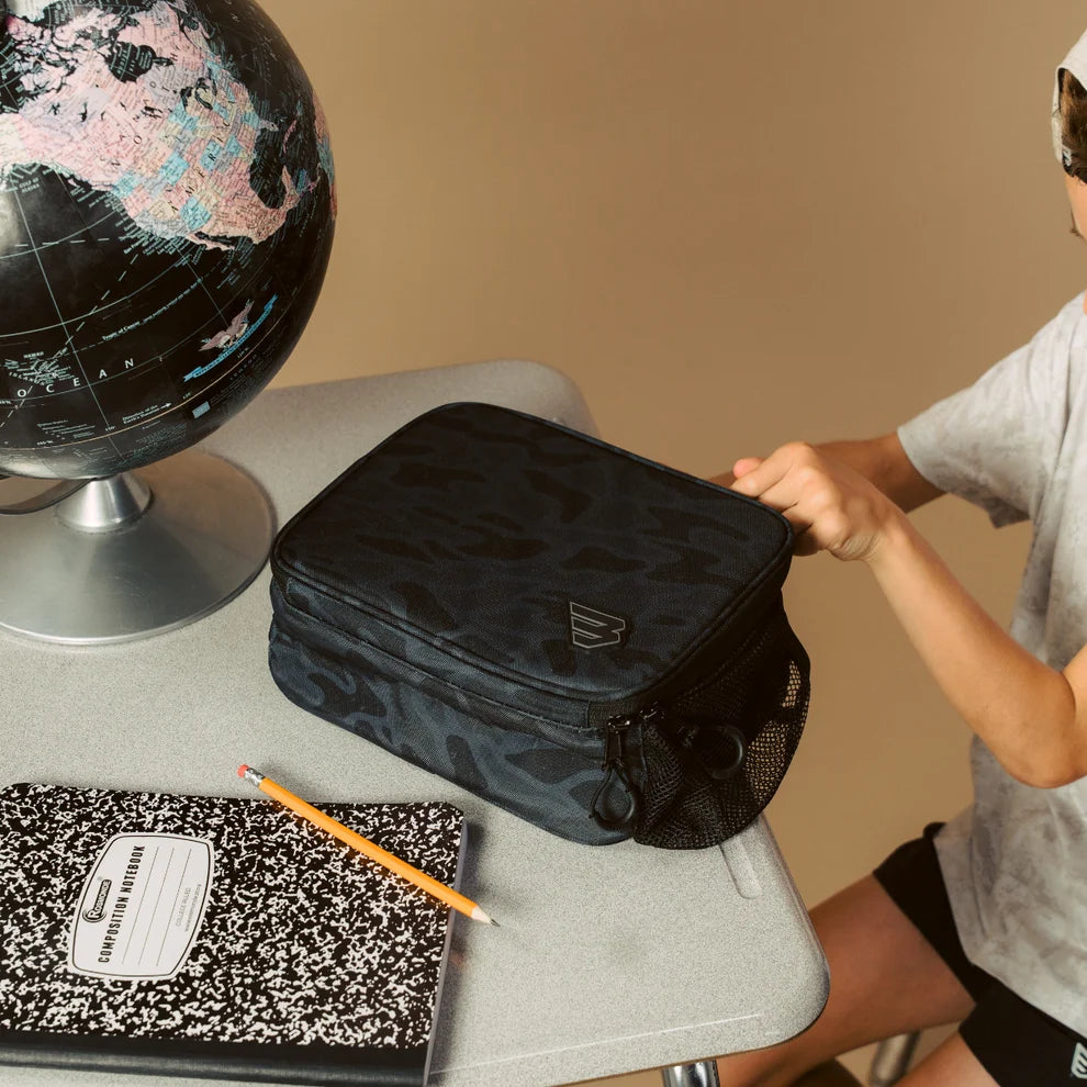 BLACK CAMO LUNCHBOX