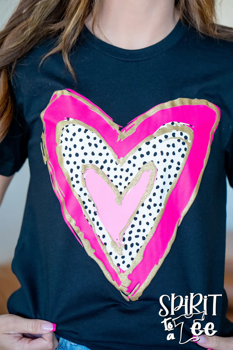 HEART VALENTINES PUFF SS TEE