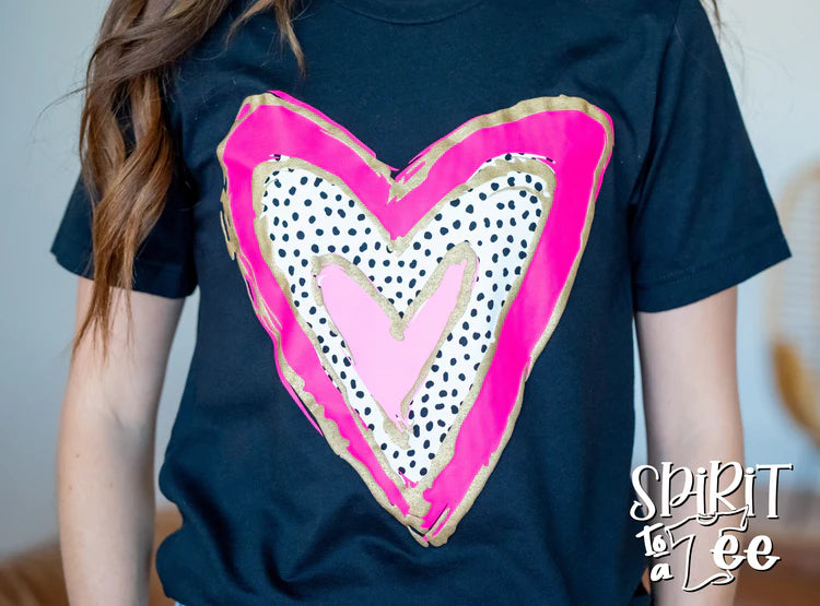 HEART VALENTINES PUFF SS TEE