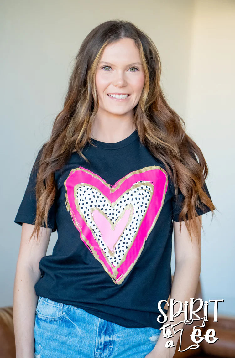 HEART VALENTINES PUFF SS TEE