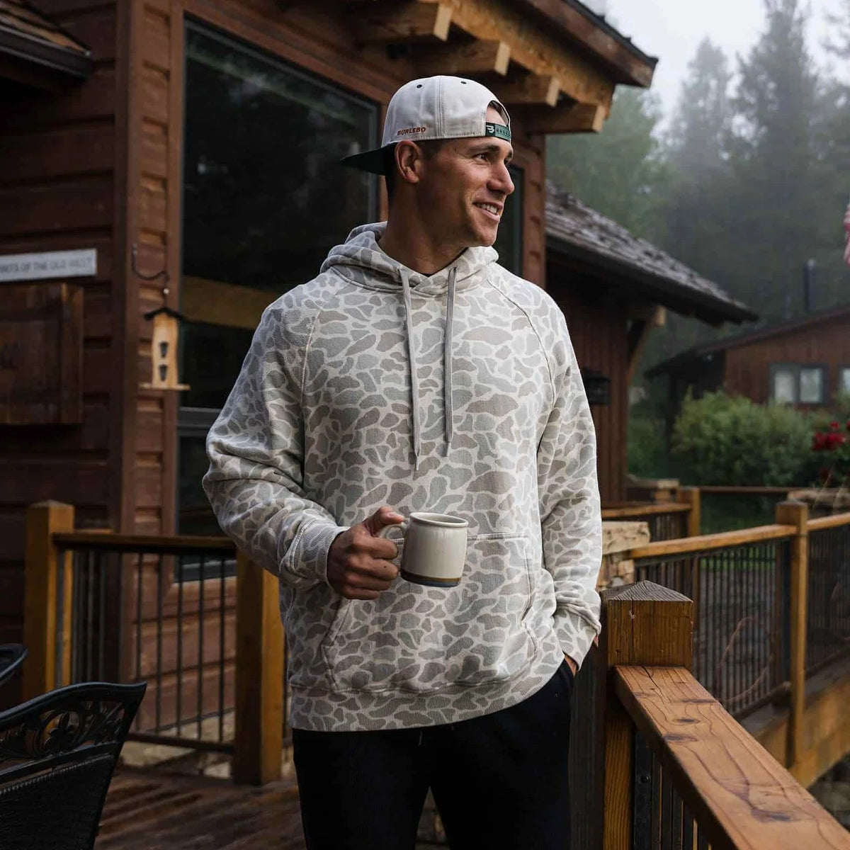 VINTAGE HOODIE CLASSIC DEER CAMO