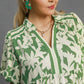 BOTANICAL TIERED MIDI DRESS
