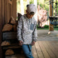 YOUTH BLAZE TEACH QUARTER ZIP CLASSIC DEER CAMO