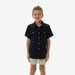 YOUTH PERFORMANCE SHIRT SOLID BLACK
