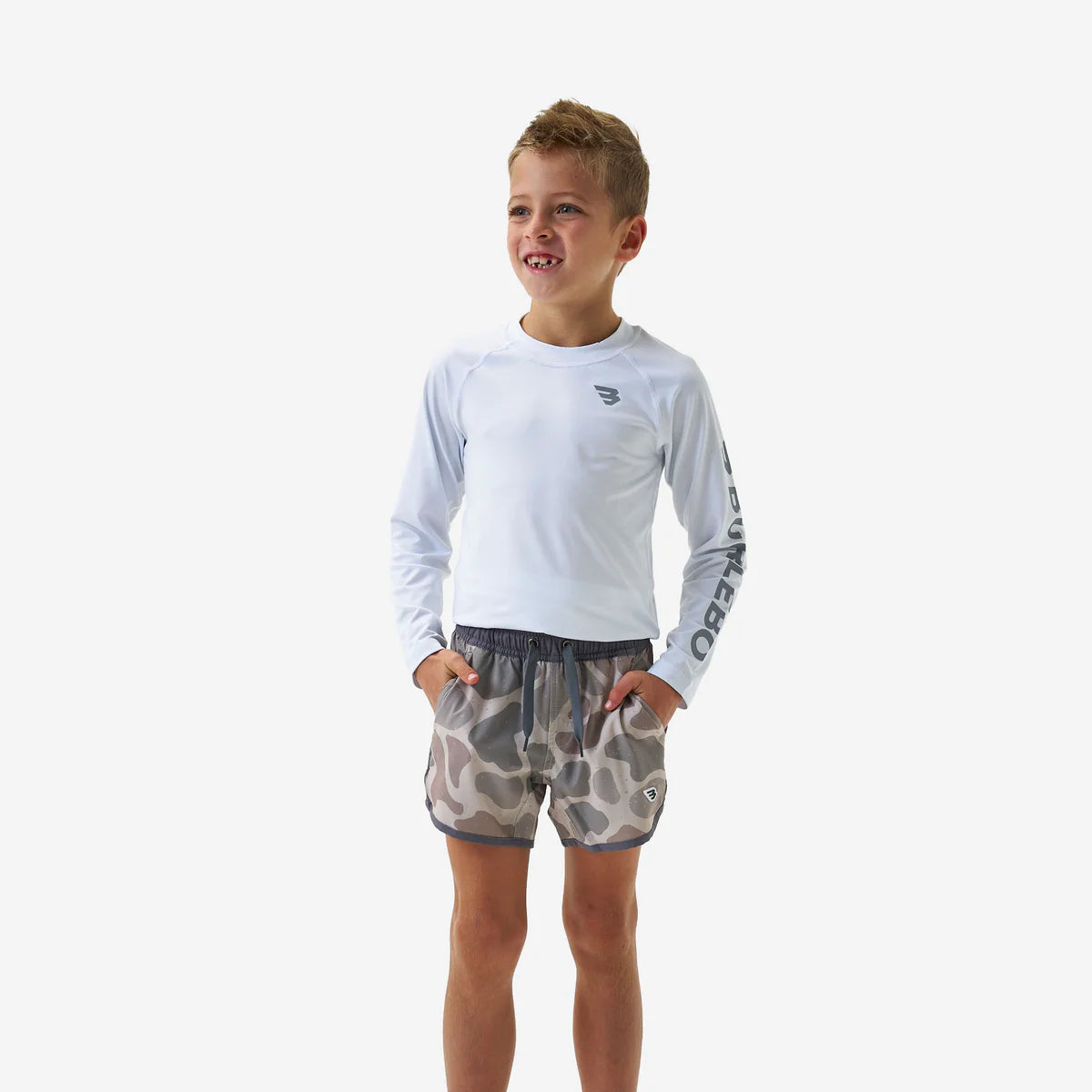 YOUTH SWIM TRUNK JUMBO CLASSIC DEER CAMO