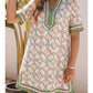 BOHO FLOWER DRESS