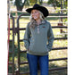 WM OLIVE FLEECE PULLOVER