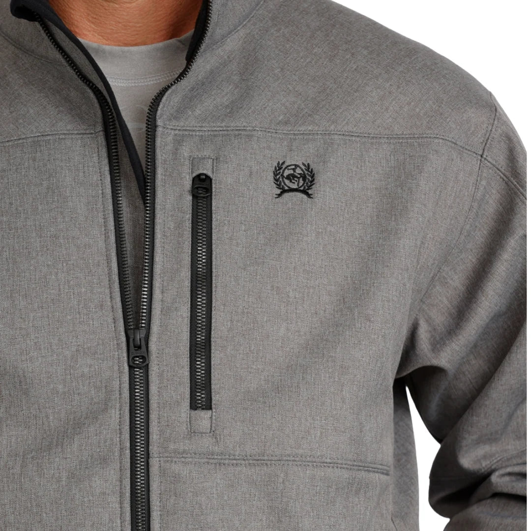 MN CC GRAY BONDED JACKET