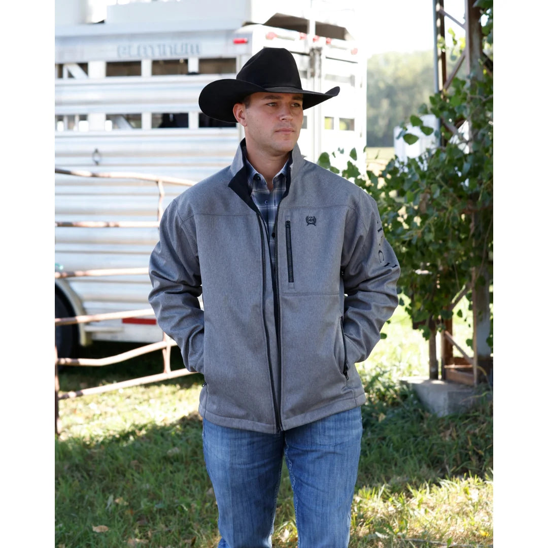 MN CC GRAY BONDED JACKET