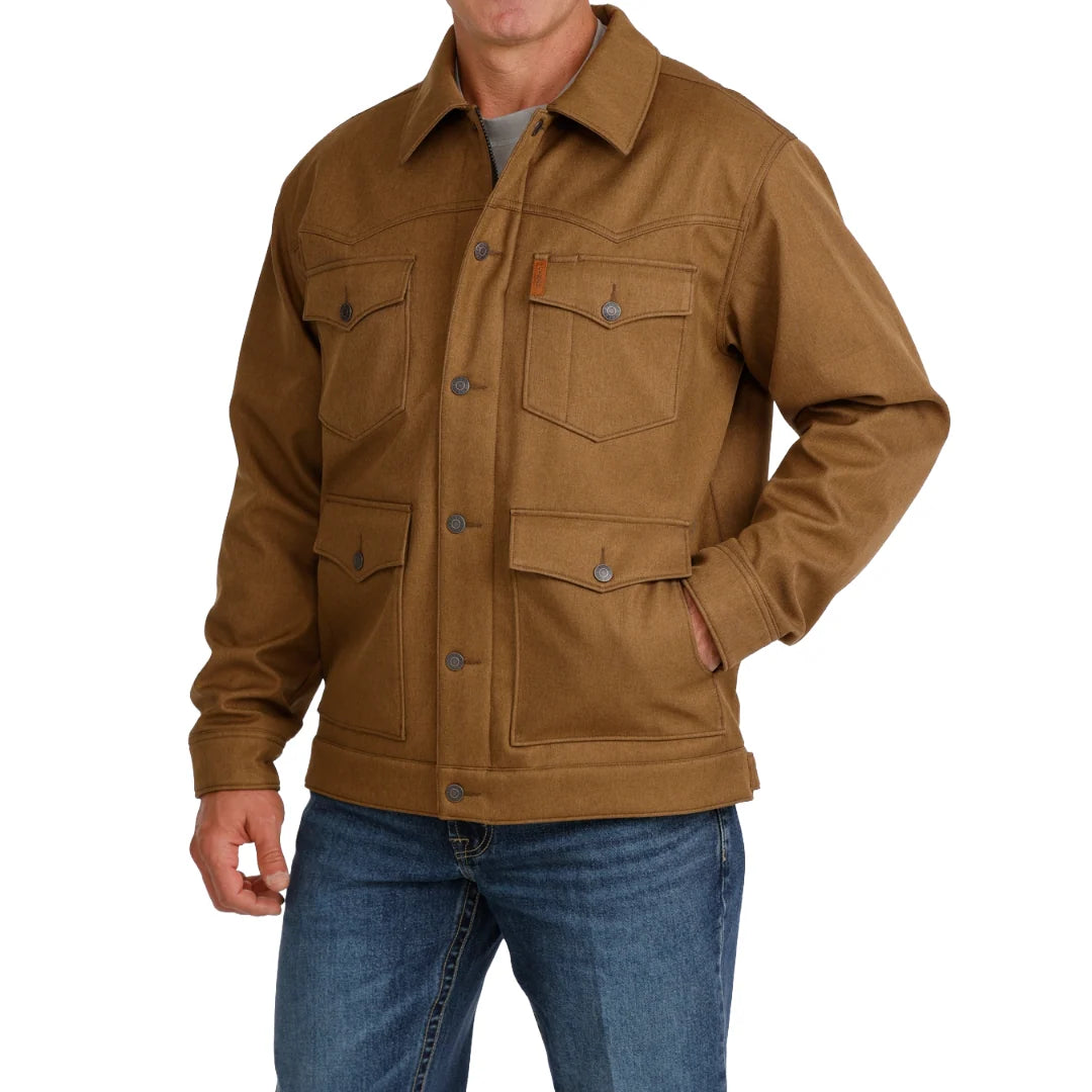 MN BRN BONDED CHORE JACKET