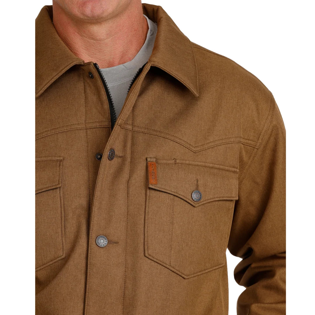 MN BRN BONDED CHORE JACKET