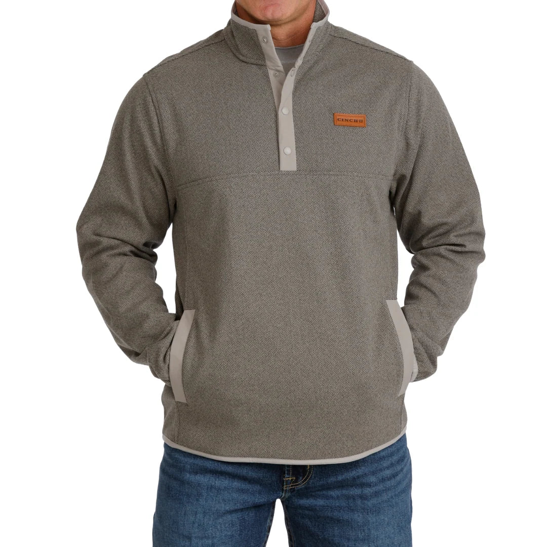 MNS GRAY PULLOVER