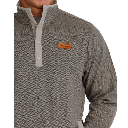 MNS GRAY PULLOVER