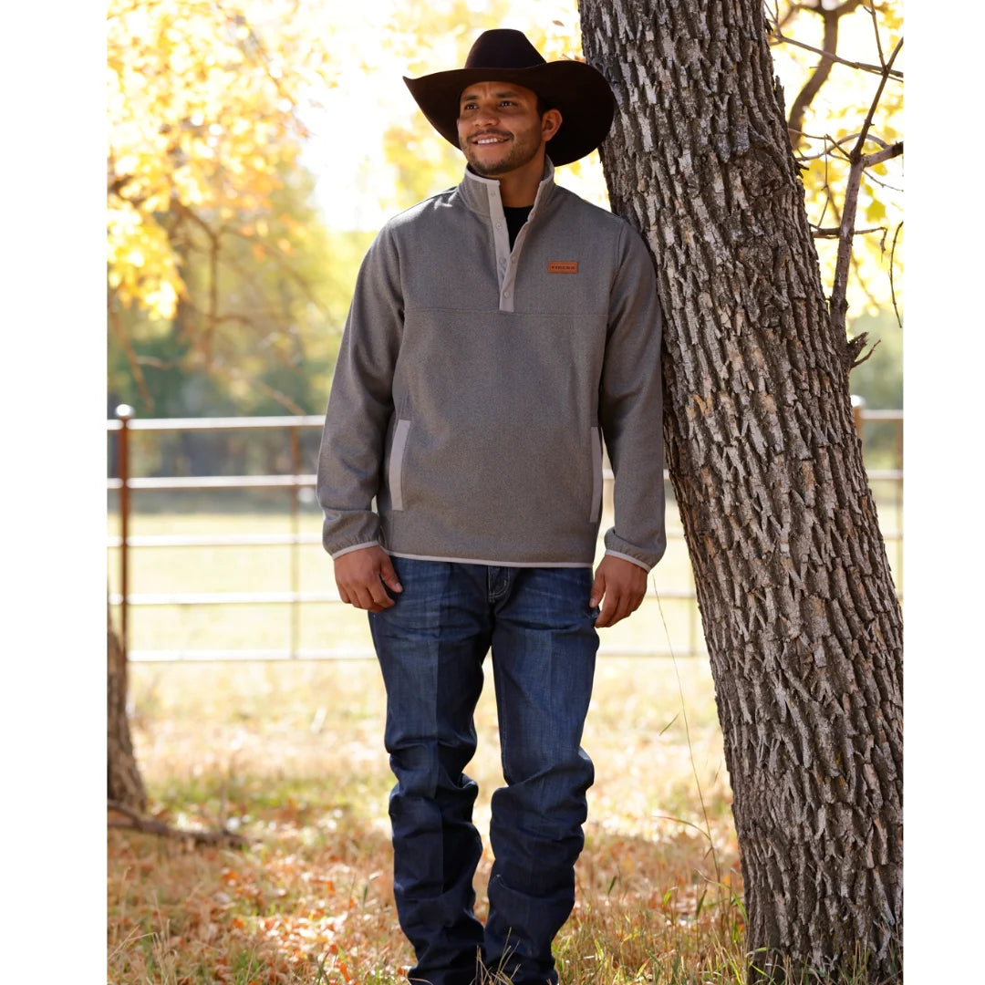 MNS GRAY PULLOVER