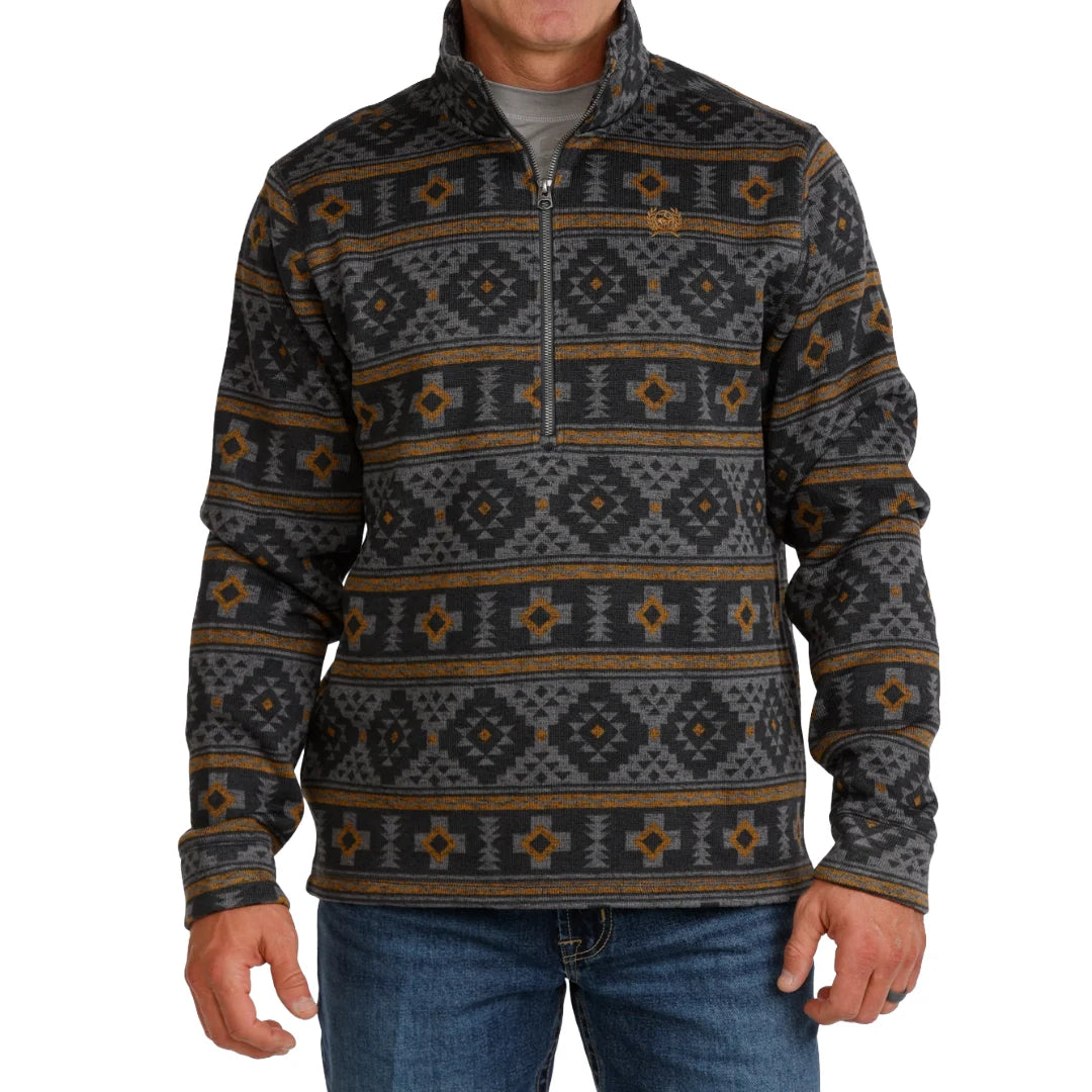 MENS CHARCOAL PULLOVER