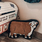 CATTLE TALK HEREFORD PILLOW