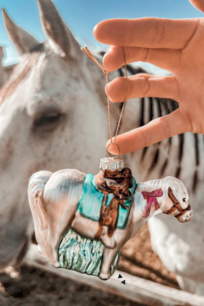 PRETTY FLY PONY ORNAMENT