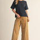 WM CHARCOAL SS TOP
