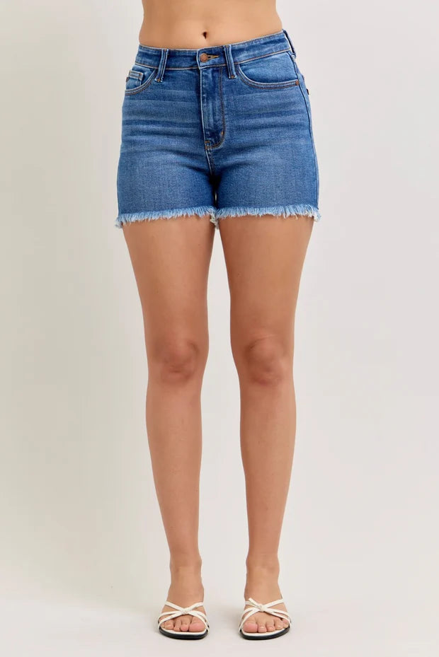 HW SLIM DENIM SHORTS