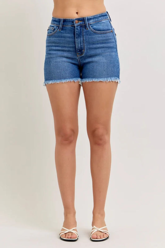 HW SLIM DENIM SHORTS