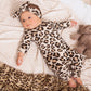 BABY LEOPARD ROMPER