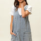 DENIM SUSPENDER DRESS