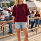 MAROON SPIRIT SWEATER
