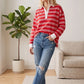 RUGBY RED PULLOVER