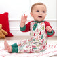 BABY COZY CHRISTMAS ROMPER