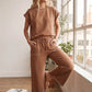 SCUBA STITCH BROWN SET