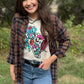 LAUREN FLORAL TX LONG SLEEVE TEE