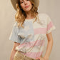 AMERICAN FLAG EMB SS