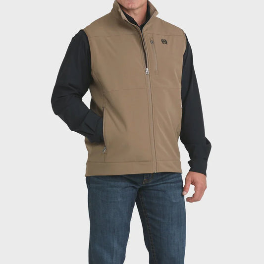MN WINDPROOF KHAKI VEST