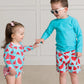INFANT/TODDLER WATERMELON ONE PIECE SWIMSUIT