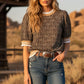 LEOPARD KNIT TOP