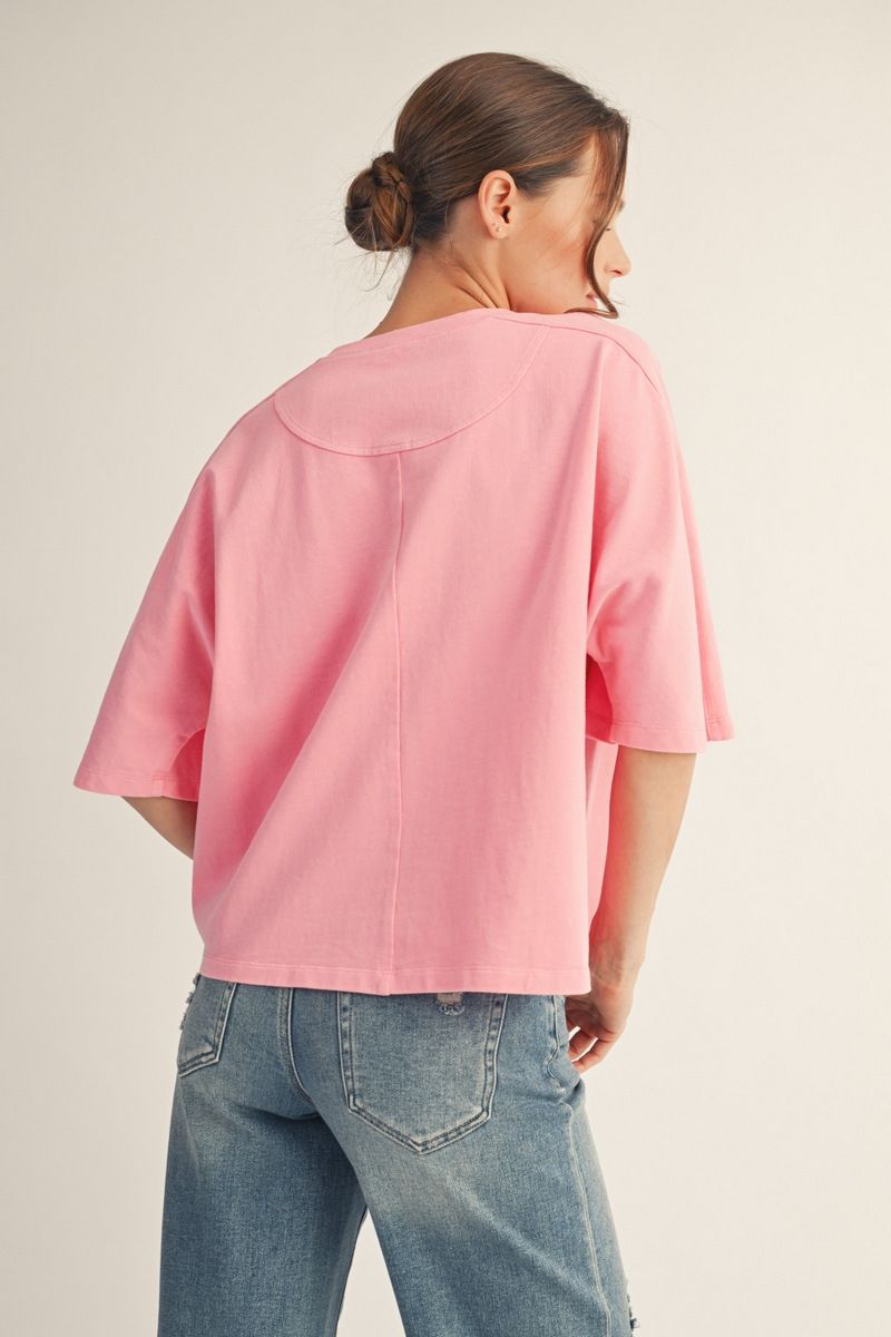 CASUAL PINK TOP