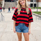 GAMEDAY RED/BLACK TOP