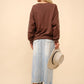 WESTERN BOOT STITCH SWEATER