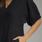 WOMENS BLACK SIDE SEAM DRESS