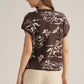 WM WESTERN BROWN SWEATERTOP