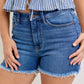 HW SLIM DENIM SHORTS