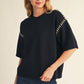 STITCH SEAM BLACK TOP