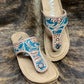 Very G Darla Turquoise Sandal