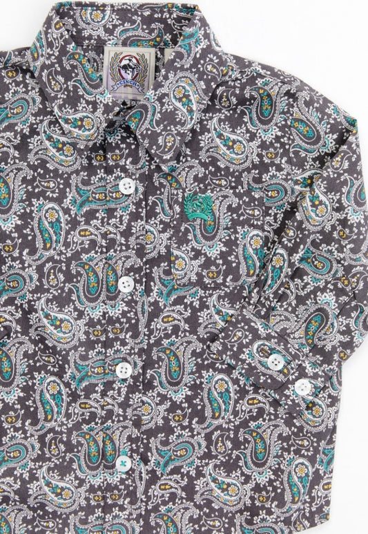 Cinch Infant/Toddler/Boys Paisley LS