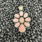 Augustine Navajo Handmade Pink Concho Pendant