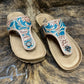 Very G Darla Turquoise Sandal