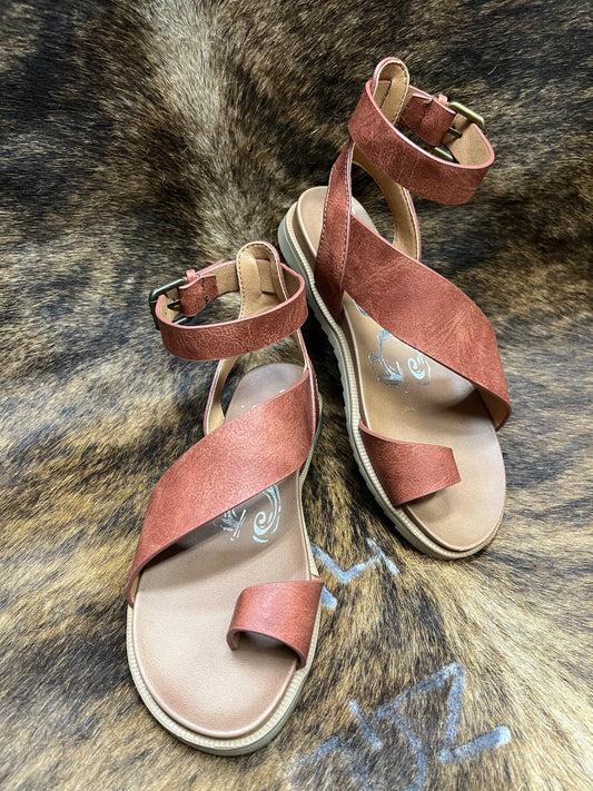 Very G Steffy Rust Sandal